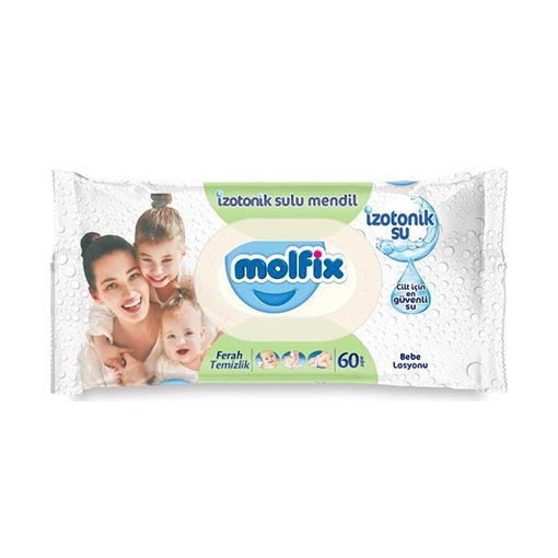 MOLFIX IZOTONIK FERAH TEMIZLIK ISLAK MENDIL 60 LI resmi