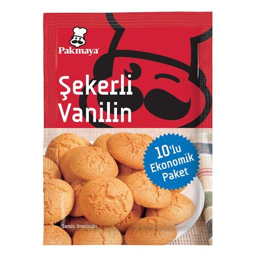 PAKMAYA  10 LU SEKERLI VANILIN resmi